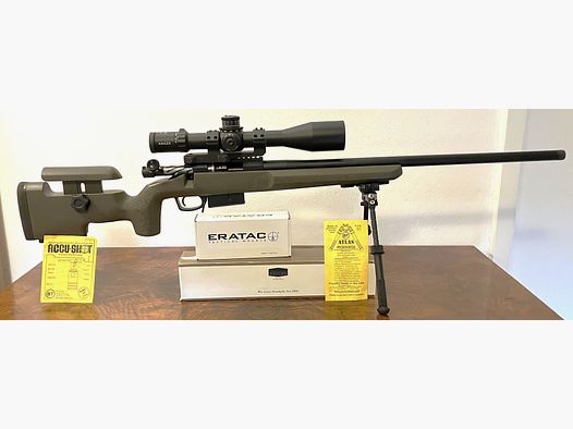 PSG Valkyrie in .308 Win incluso telescopio Kahles 624i 6-24x56 e accessori.