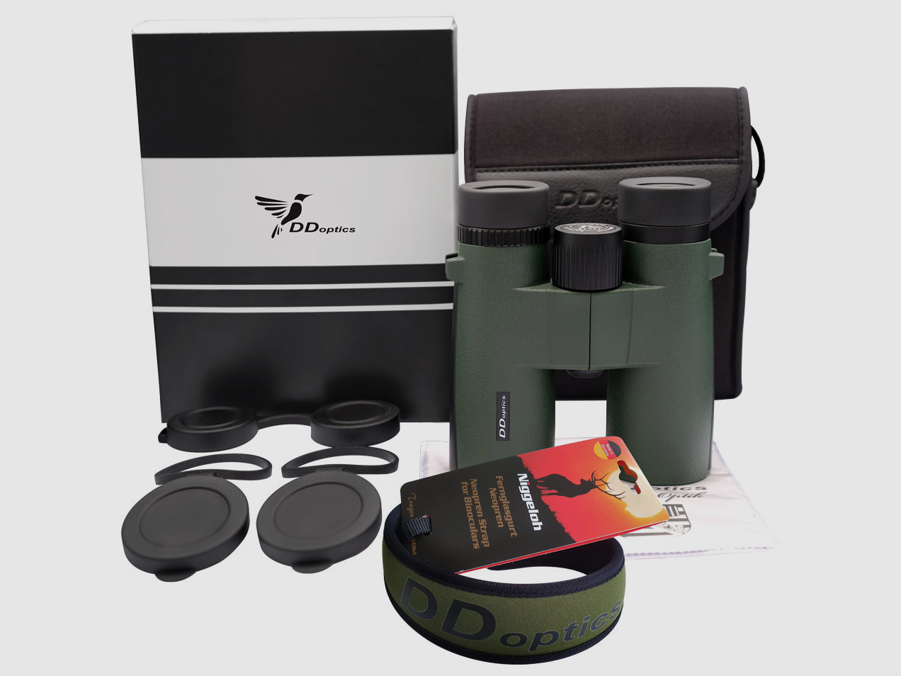 DDoptics binoculars | Kolibri 8x42 | Gen3 | green