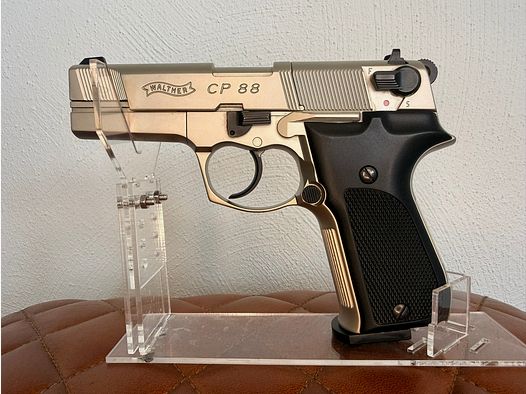 Walther CP88 4 pouces 4,5 mm Diabolo Nickel (P18) Pistolet Co2 comme neuf