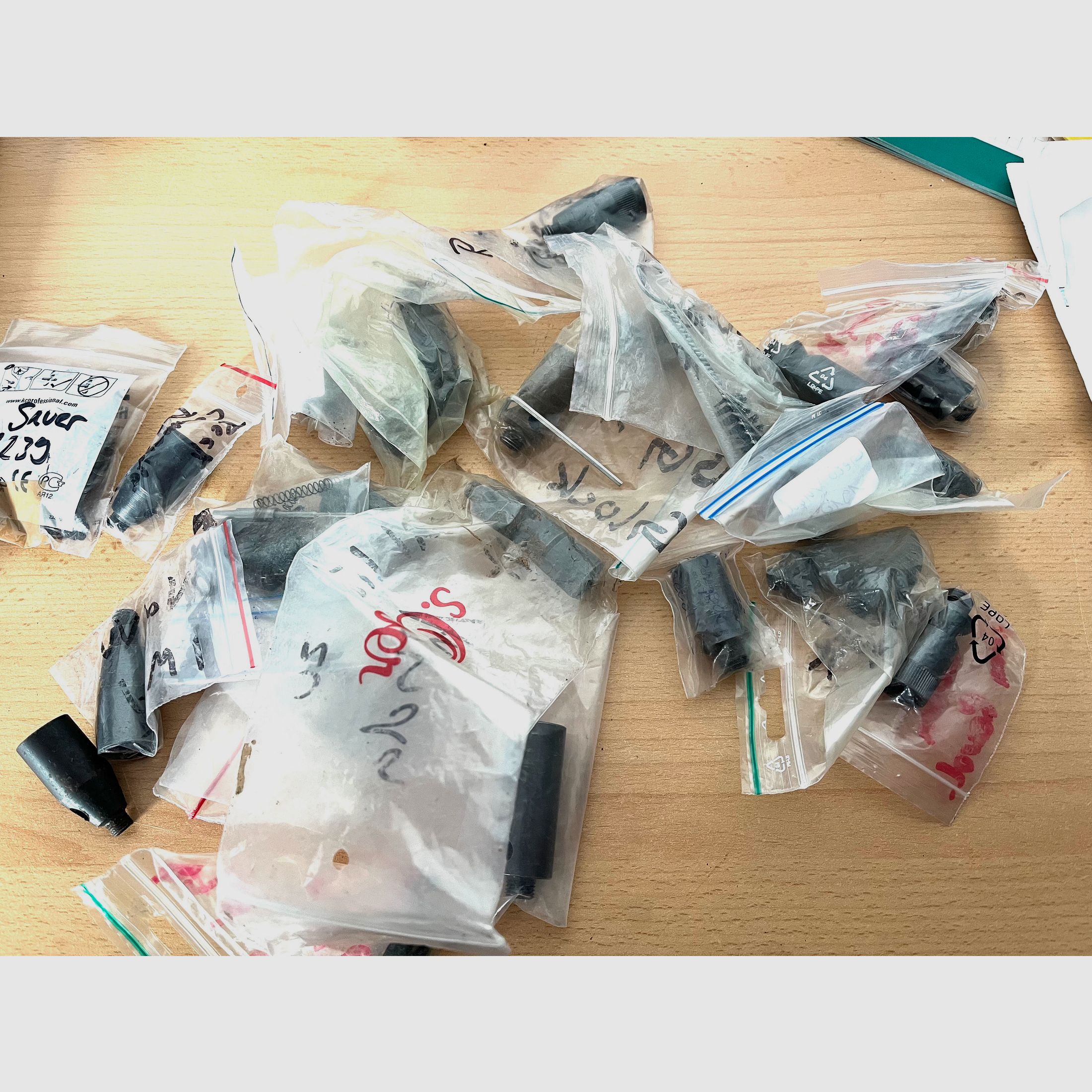 ••• Various launch cups / pyro cups / attachment of choice •••