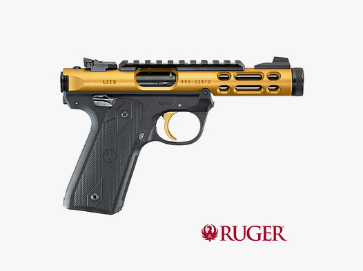 RUGER	 Mark IV 22/45 Lite Gold 4,4"