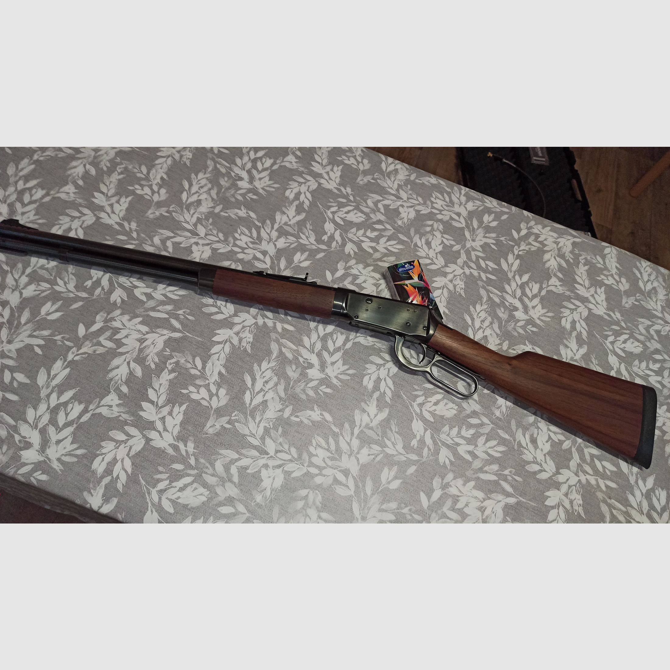 WINCHESTER 1894 TD TAKEDOWN lever-action rifle caliber .450 Marlin collector's firearm safe queen