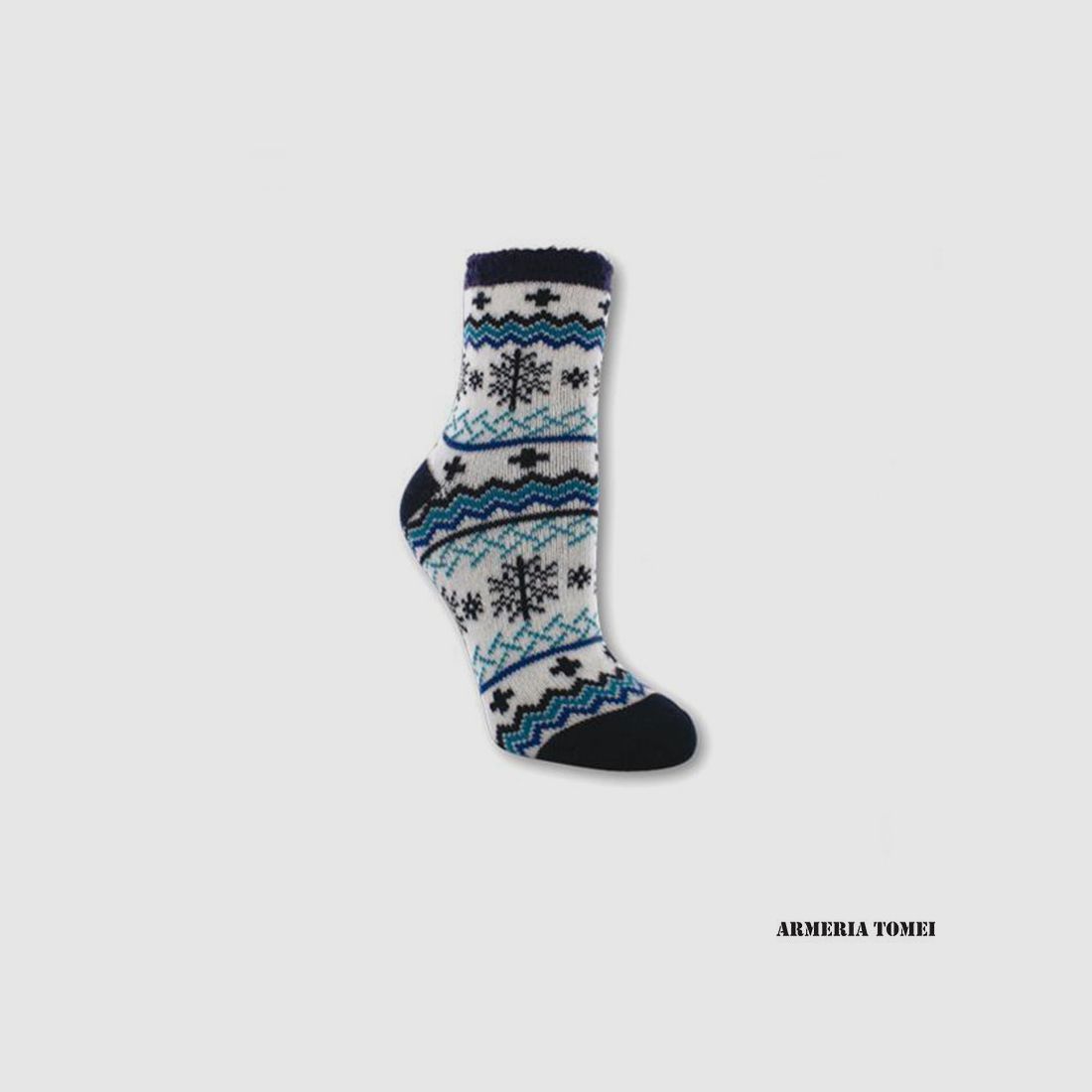 STOCK SOCKS – YAKTRAX – ALOE CABIN SOCKS COL. BLUE NAVY SIZE 34-42