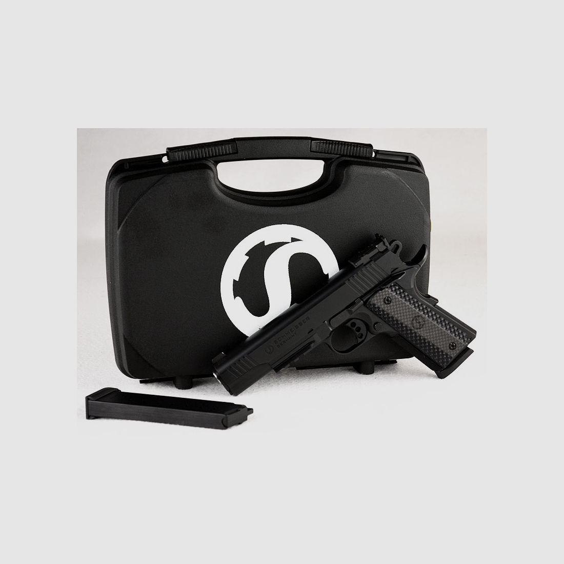 SCHMEISSER 1911 Hugo, Negro 5" 9 mm Luger