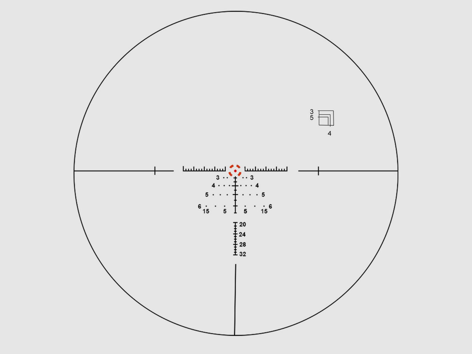 Burnt Bronze LPVO: 1.2-6x24 Zoom mit beleuchtetem Absehen