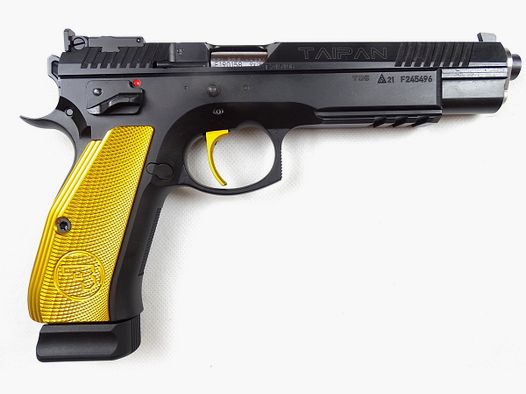 Pistole CZ Taipan Pro Tuning  Gold 9mm Luger