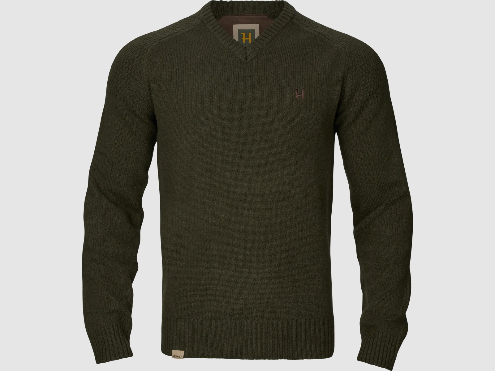 Härkila Vincent Pull en Merino à Col V Homme Rosin 3XL