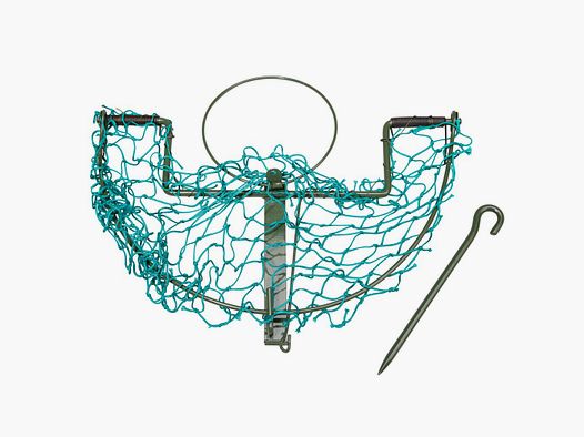 Trap impact net for flying game