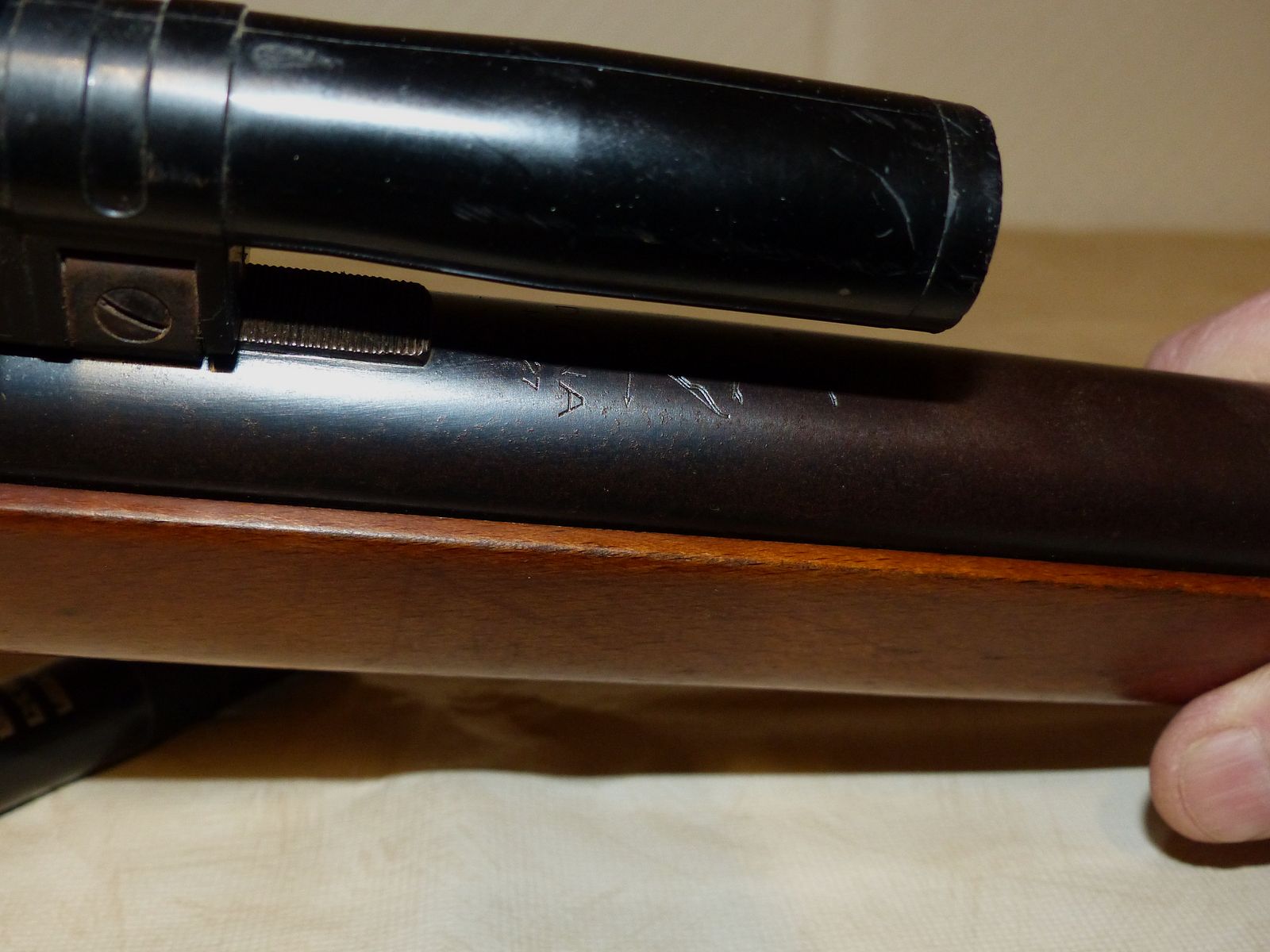 Druckluftgewehr Luftgewehr Diana Mod. 27 oh. F, mit Zielfernrohr Stable 2,2-fach Fadenkreuz 1970 vintage