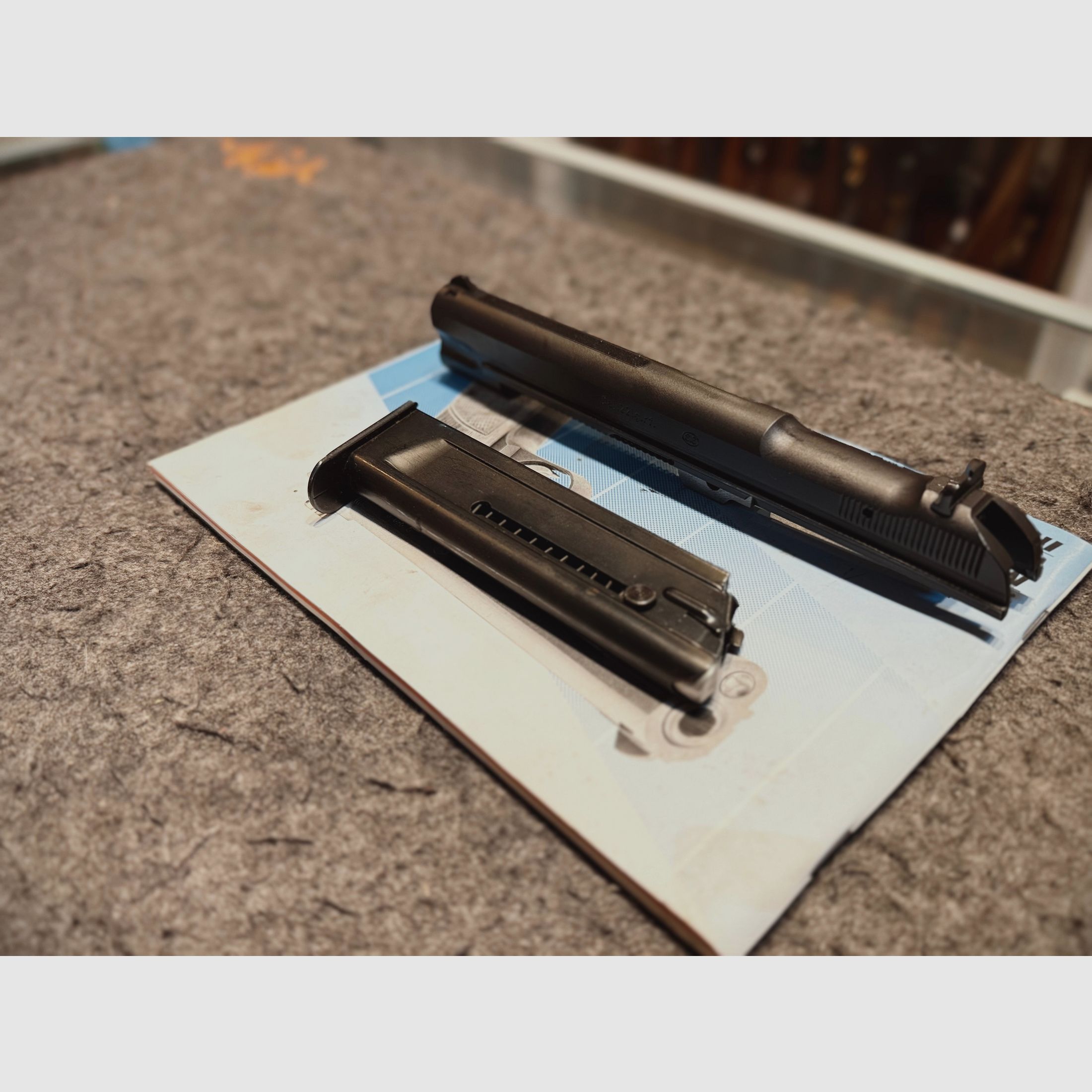 SigSauer P210 wisselsysteem