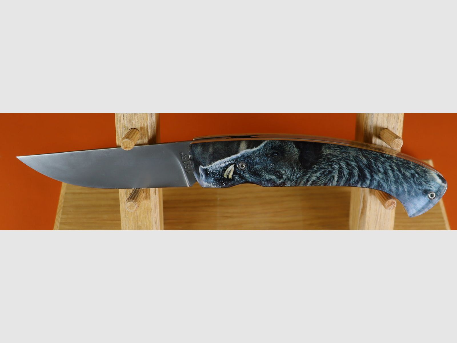 Wildschwein Darstellung Messer, Bild 2 von 4