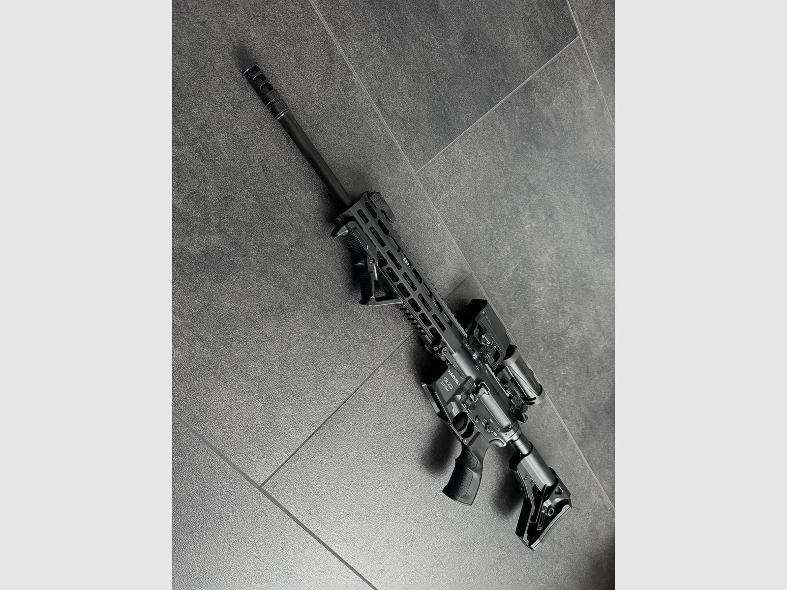 HAENEL CR223  - 16,75"  -  schwarz - langer Handschutz