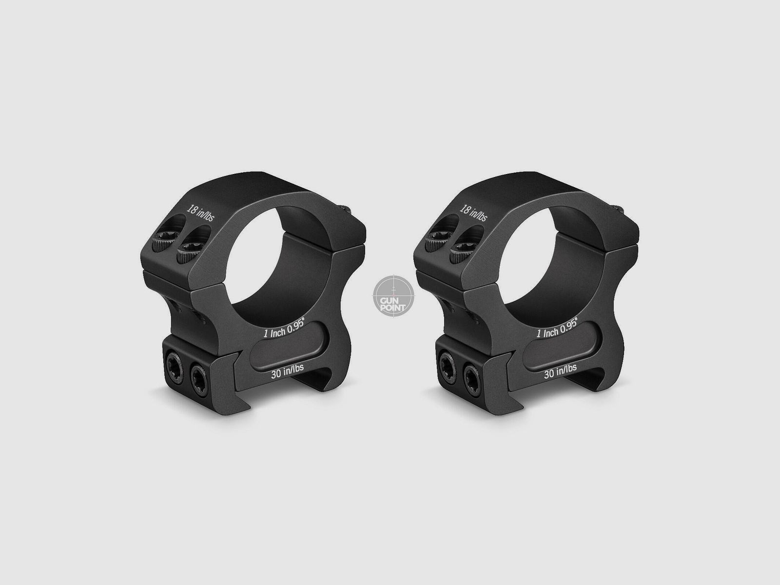 Vortex Optics Pro Series 1 Inch Ringe Medium