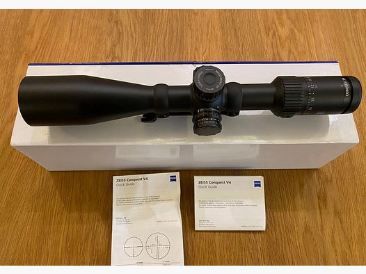 Zeiss Conquest V4 6-24x50 mit Montage und Zubehör