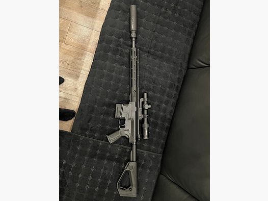 Hera Arms 7six2 con Steiner 1-6x24, ASE UTRA Dual - AR10 absolutamente nuevo