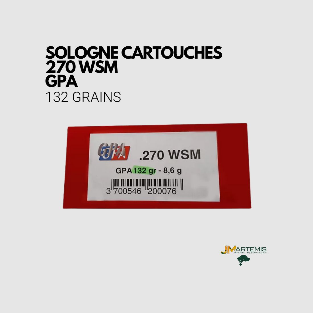 Patronen GPA 270 WSM 132GR, Bild 1 von 4