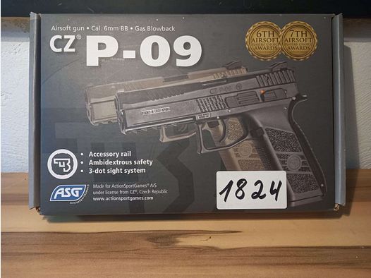 CZ P-09 - ASG - GBB - Airsoft