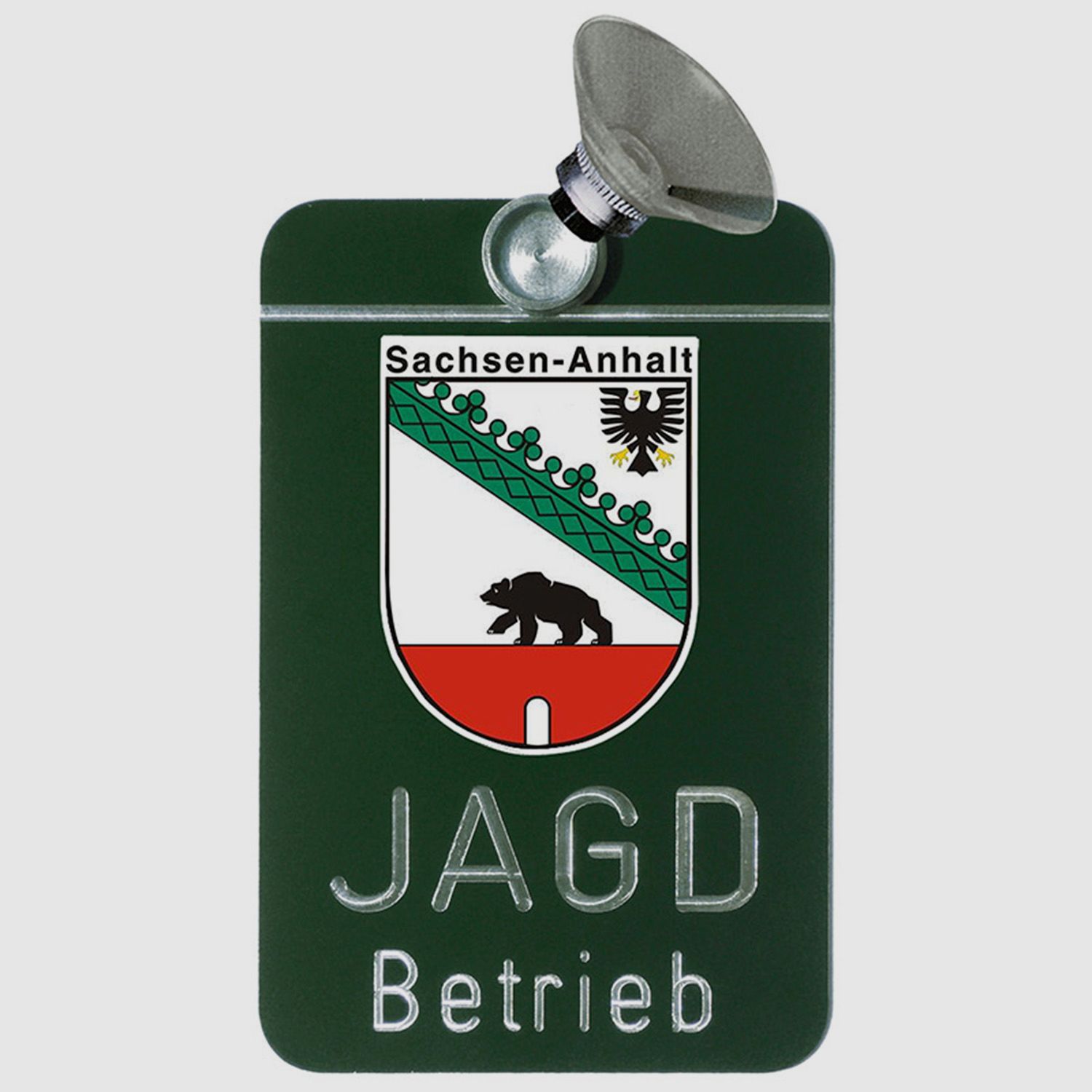 Akah Autoschild Jagdbetrieb Sachsen-Anhalt