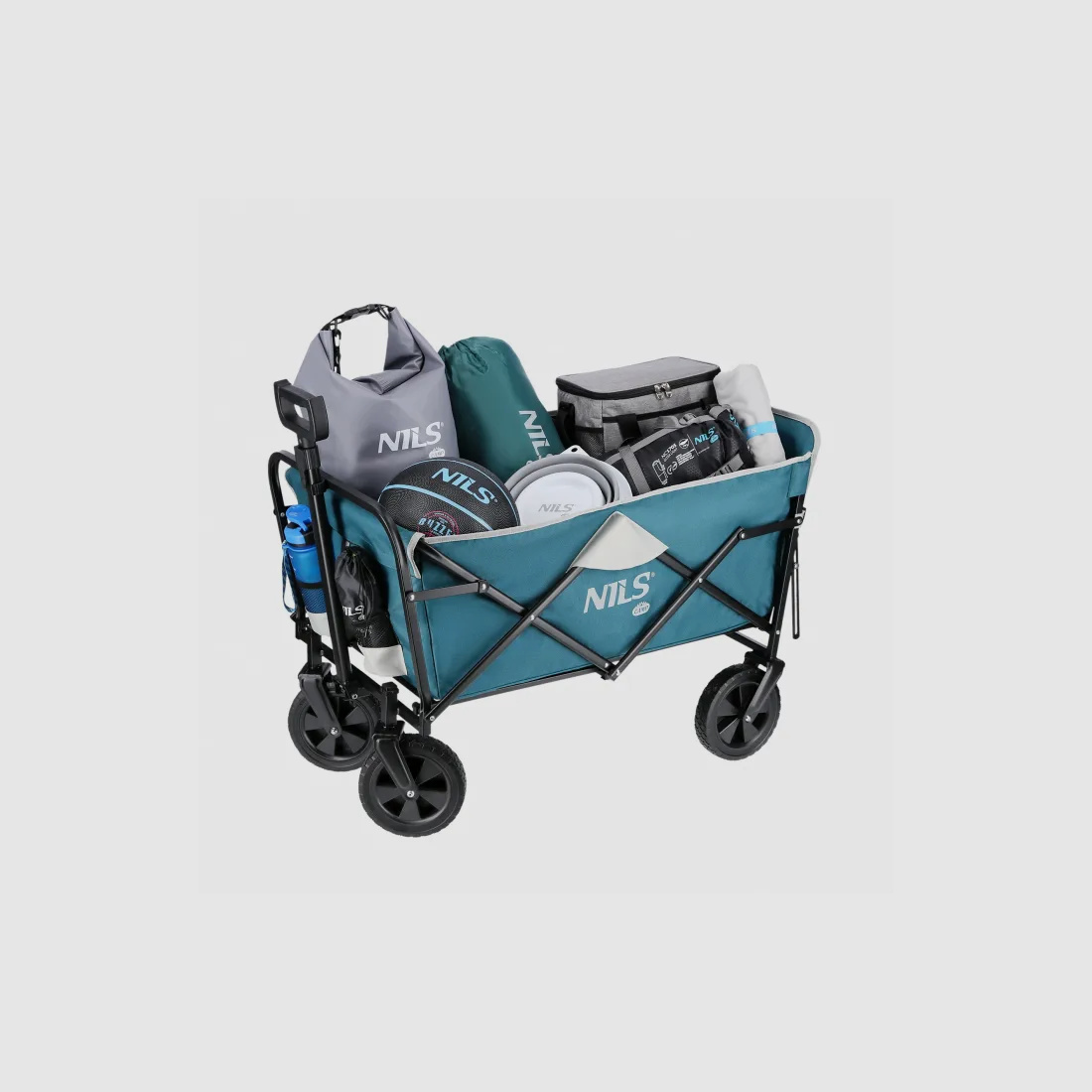 NC1606 Handwagen Donkerblauw 125L Nils Camp