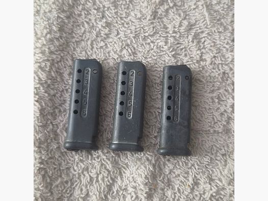 3 x magazine 6-piece Haenel Suhl