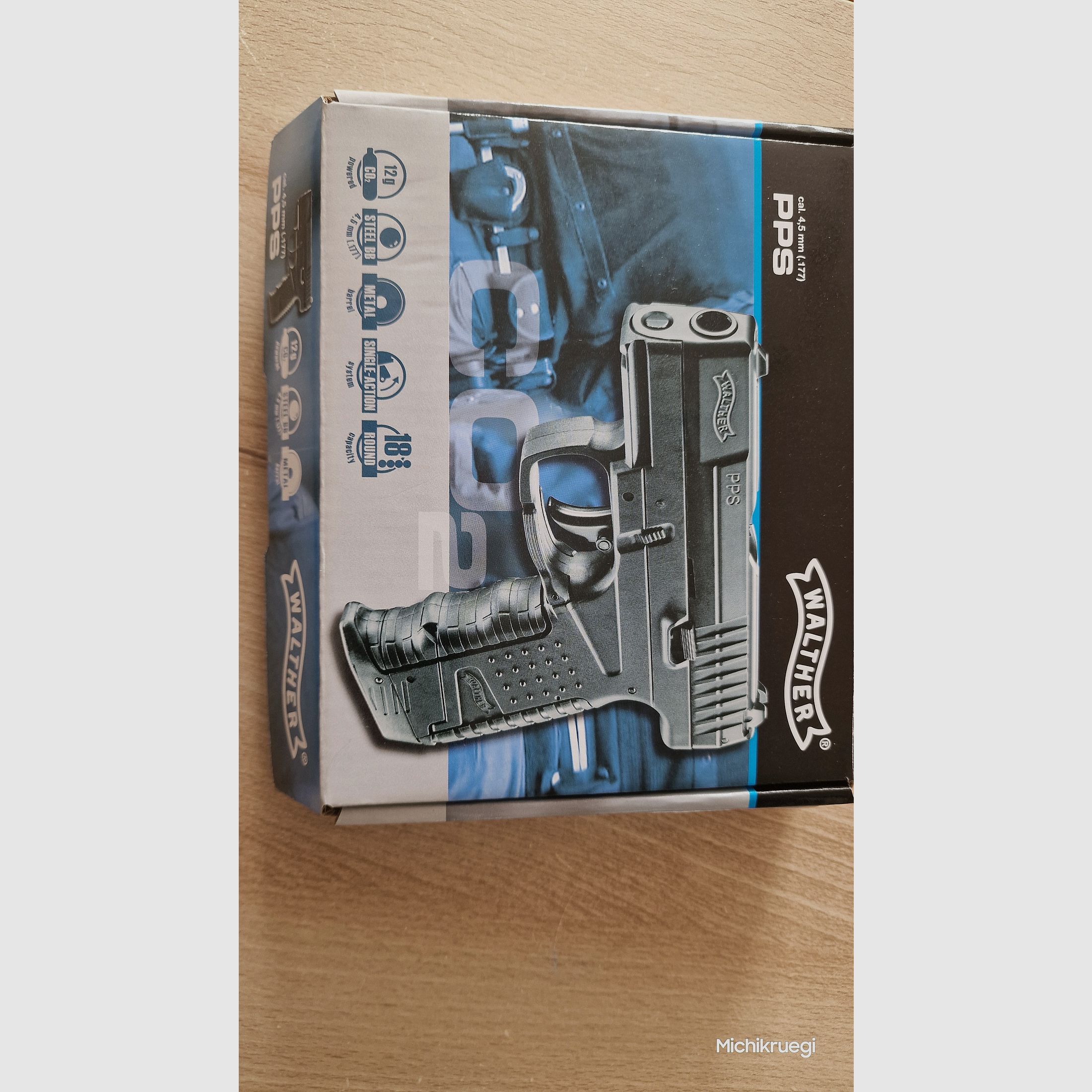 Walther PPS , Co2 , 4,5mm BB