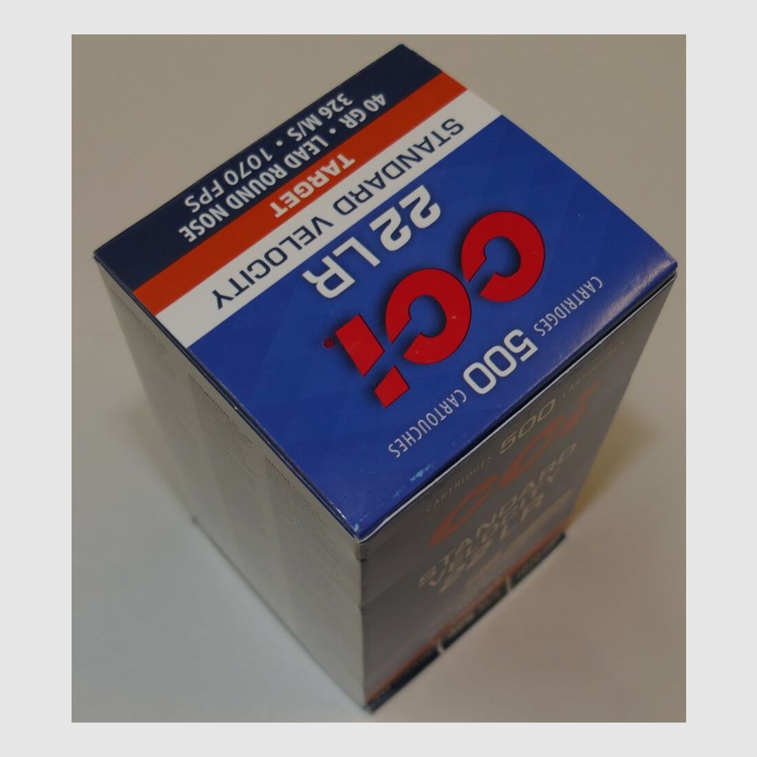 CCI 22L.r. Standard Velocity 40grains 500x Patronen im Karton