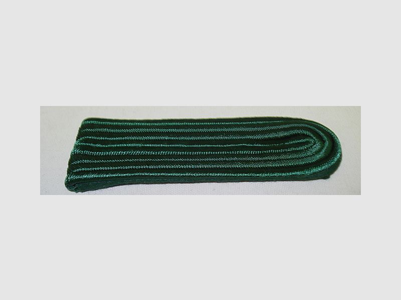 Hombrera de 4 franjas - seda artificial verde de trinchera