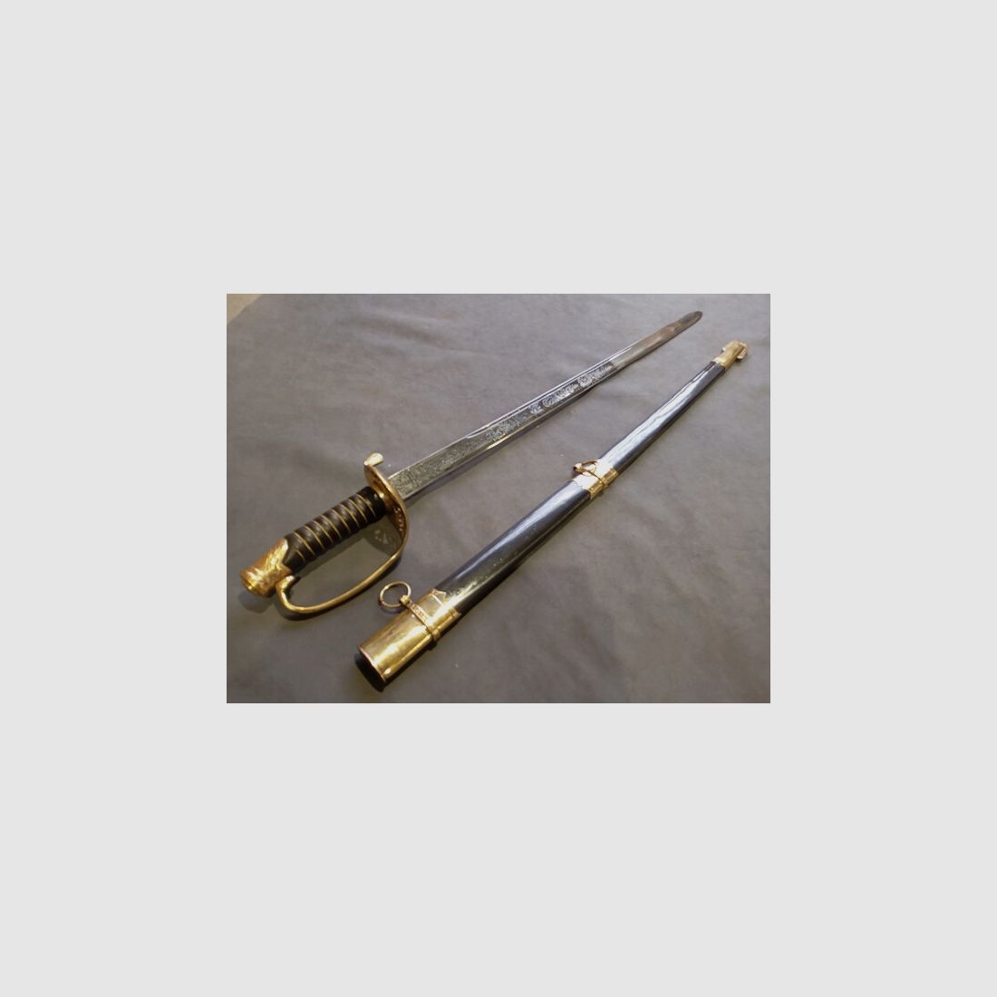 US Degen Säbel 1850  " pluribus " mit tollen Verzierungen