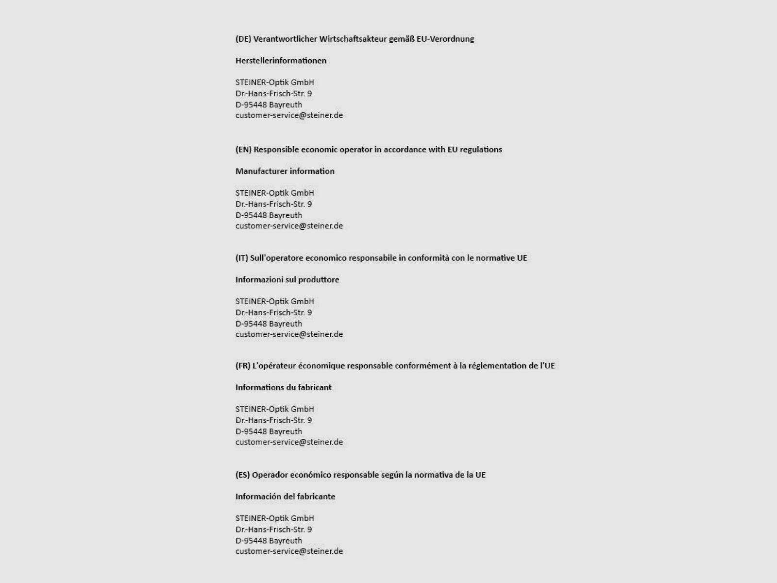 Steiner eRanger 8 2-16x50 z oblicznikiem balistycznym 4-AI punkt włóknisty