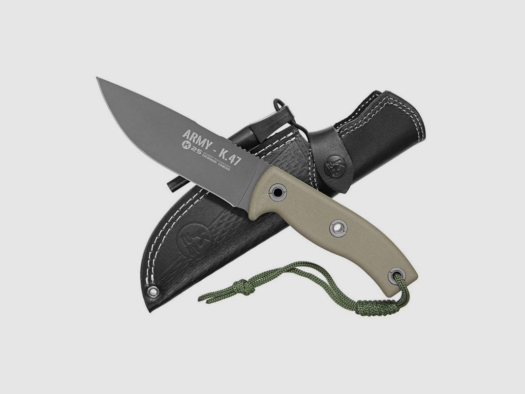 KNIFE – K25 ARMY – K.47 TITANIUM COATED LAMA 13CM, image 2 of 2