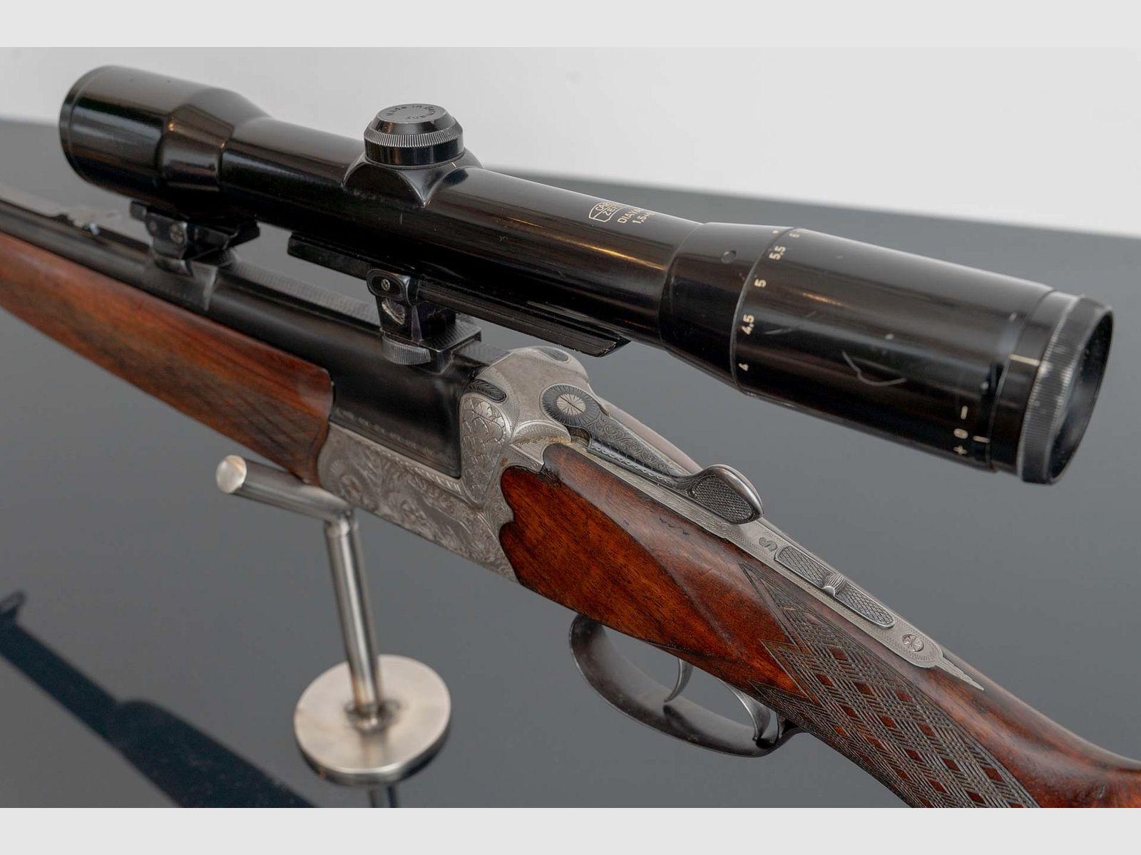 Ferlacher Bockbüchsflinte mit Wechsellauf, Bild 3 von 11