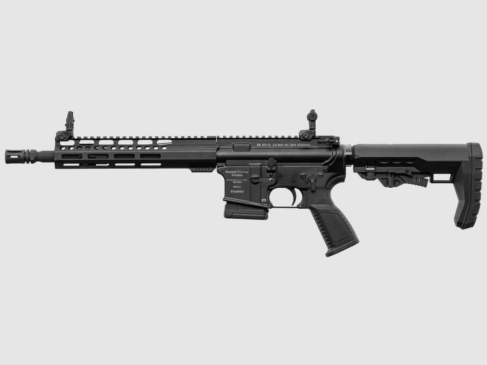 Repetierbüchse AR15 BAVARIAN TACTICAL SYSTEM BTS15 11,5” Kal. 223 Rem, Bild 3 von 4