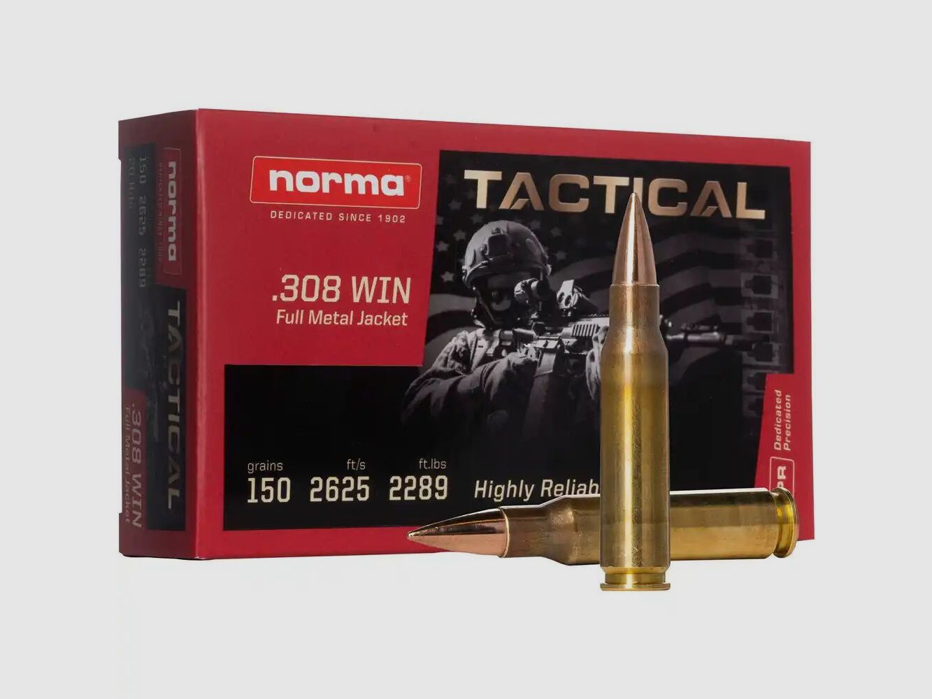 Norma Vollmantel Tactical 147 gr 9,5g