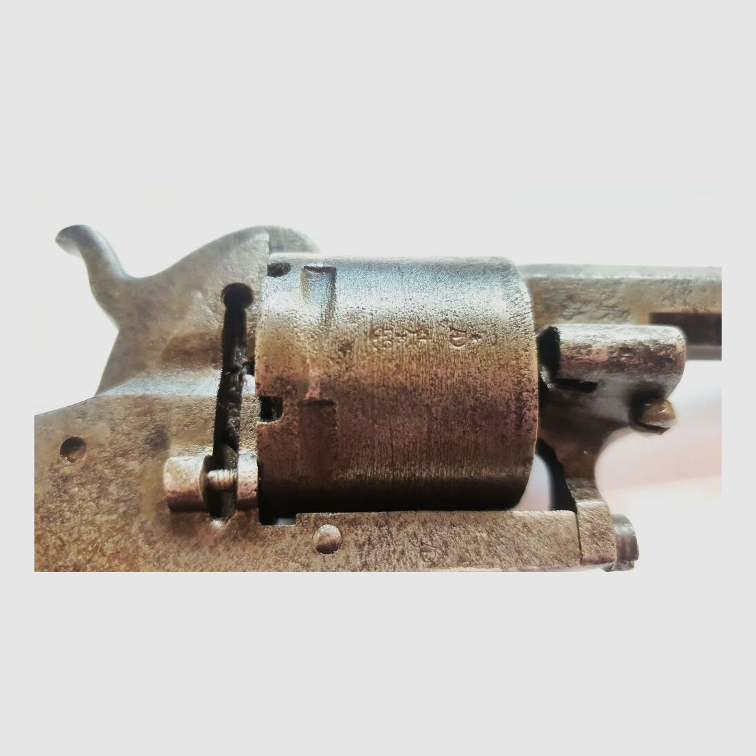 Unbekannt Unbekannter Stiftfeuerrevolver ähnlich Lefaucheux - 7mmLefaucheux