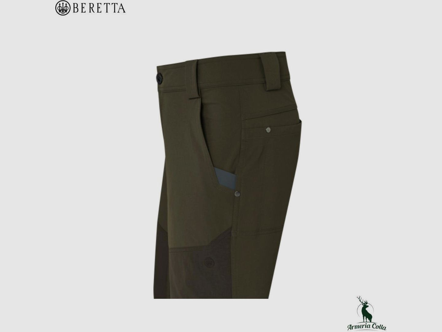 Beretta Pantalon Core Marron Corteccia, image 4 sur 4