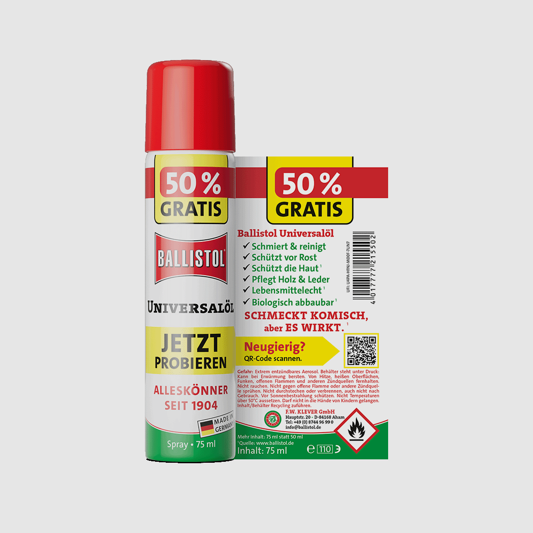 Ballistol Uniwersalne Olej - Spray 75ml