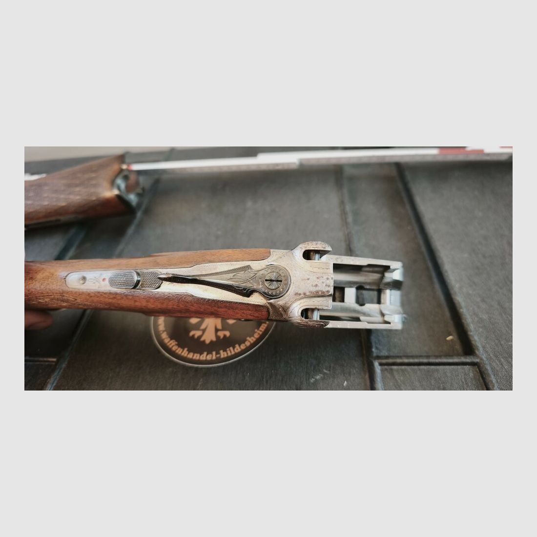 Heym Bockbüchsflinte mit Austauschlauf Bockdoppelflinte 7x65R;16/70