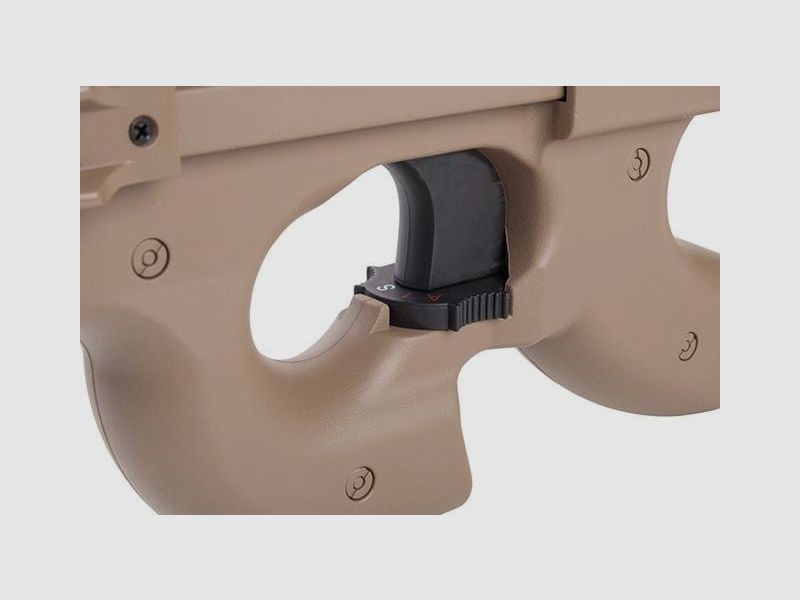 Fucile Airsoft GSG FN P90 dark earth, immagine 4 di 7