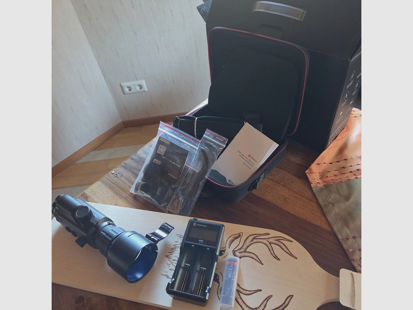 HikMicro Cheetah C32 IR 940nm mit Klemmadapter