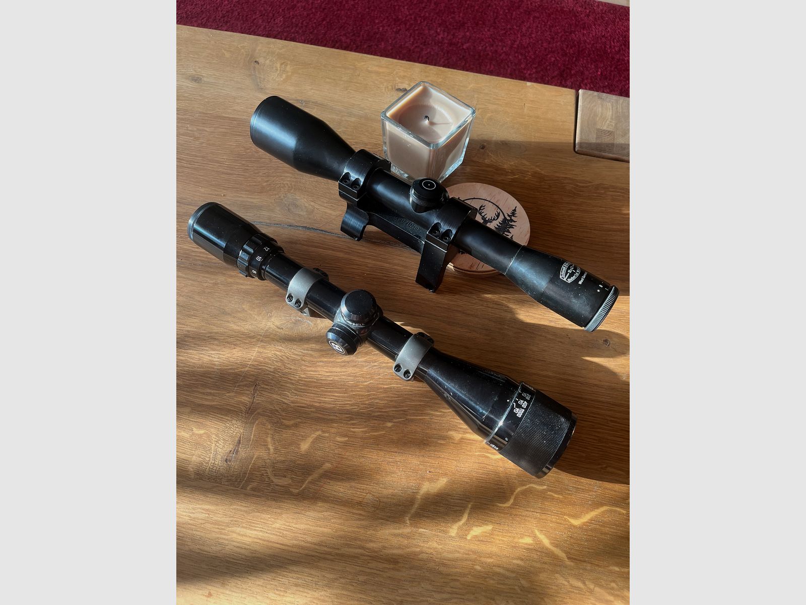 Zielfernrohr Schmidt & Bender 10x42, Bushnell Sportview 4-12x40. Keine Beschädigungen oder Mängel. Montagen sind an den ZF auch vorhanden.