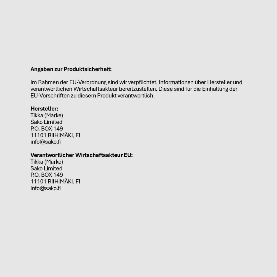 Tikka Tikka T1x: Magazine 10-round .22lr black polymer