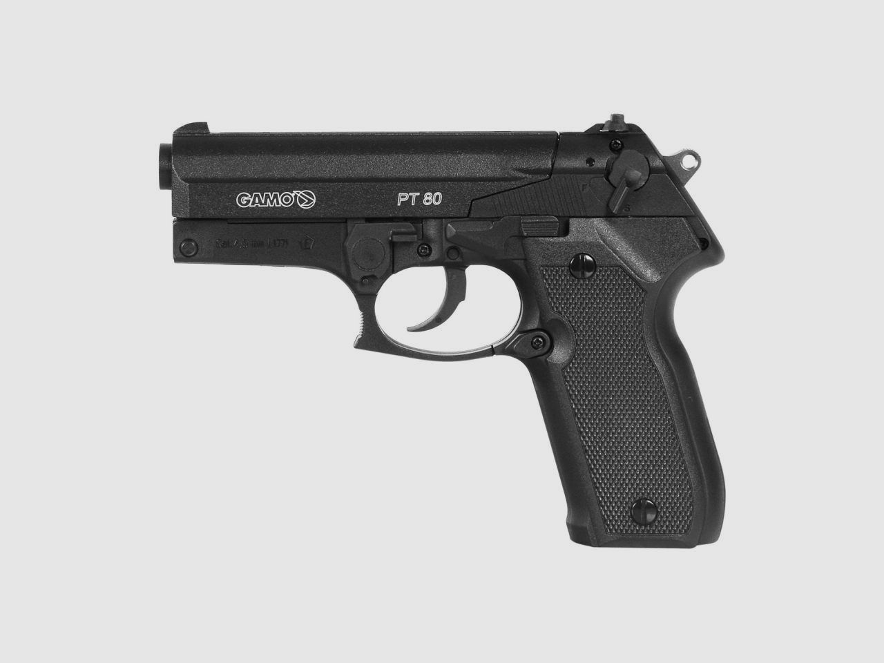 Gamo PT80 BLK CO2 Pistole 4,5 mm Diabolo