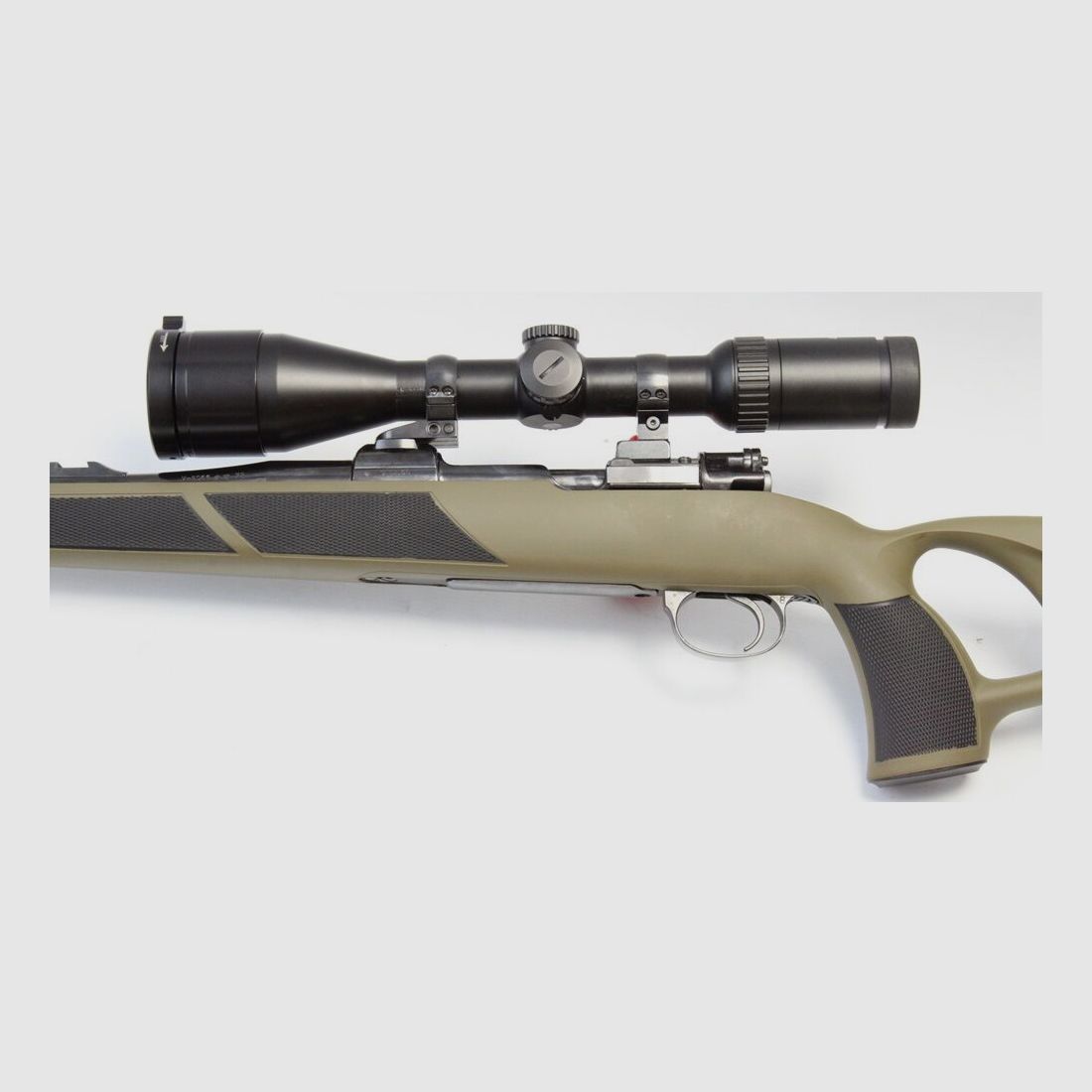 Mauser 98 mit Lochschaft und 2-12x50