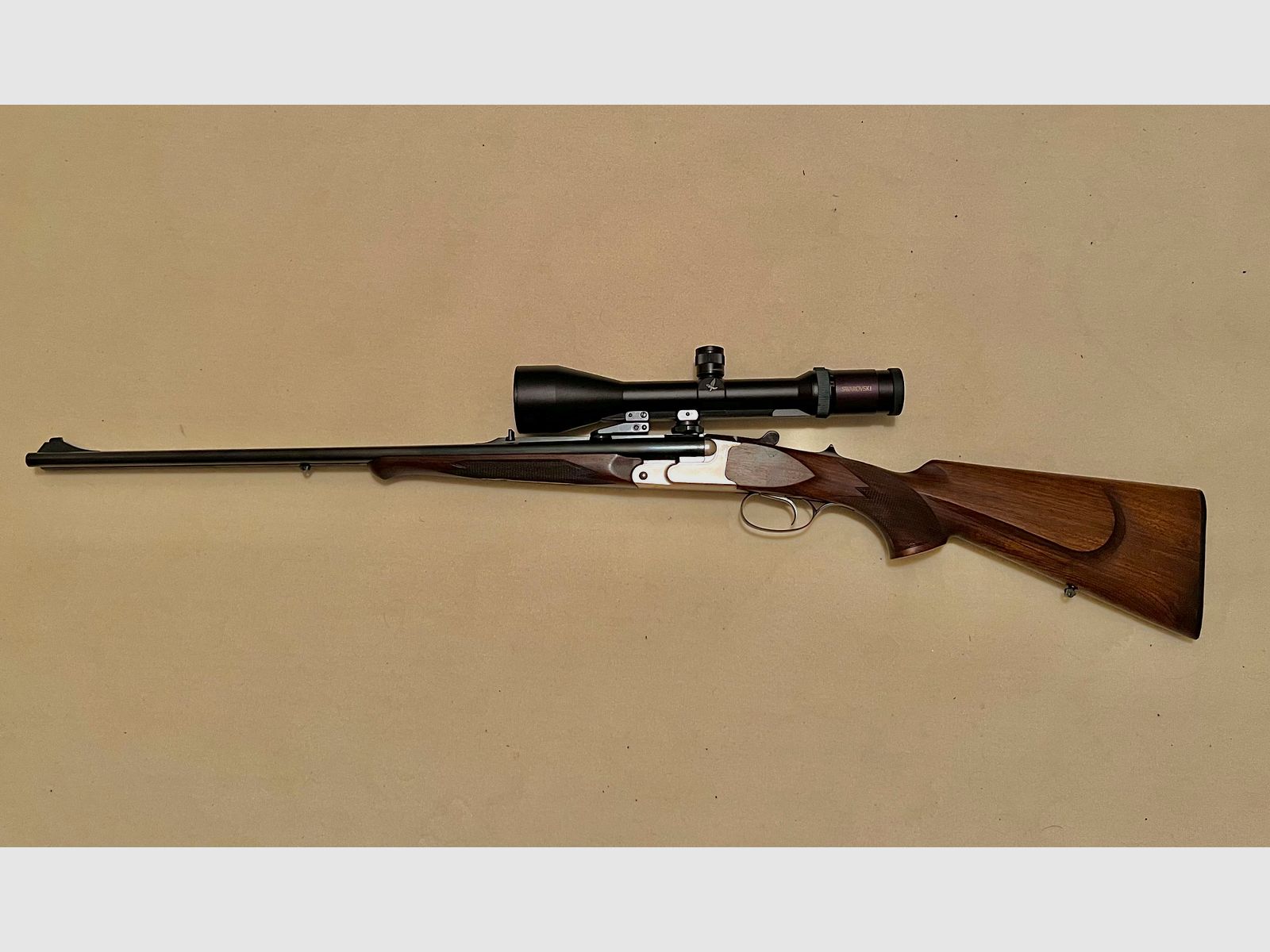Krieghoff Classic in 9,3x74R mit Swarovski Habicht