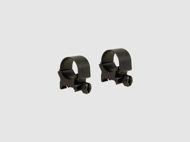 Weaver Top-Mount Weaver-Style Anelli nero opaco 25,4mm alti, BH 8,43mm