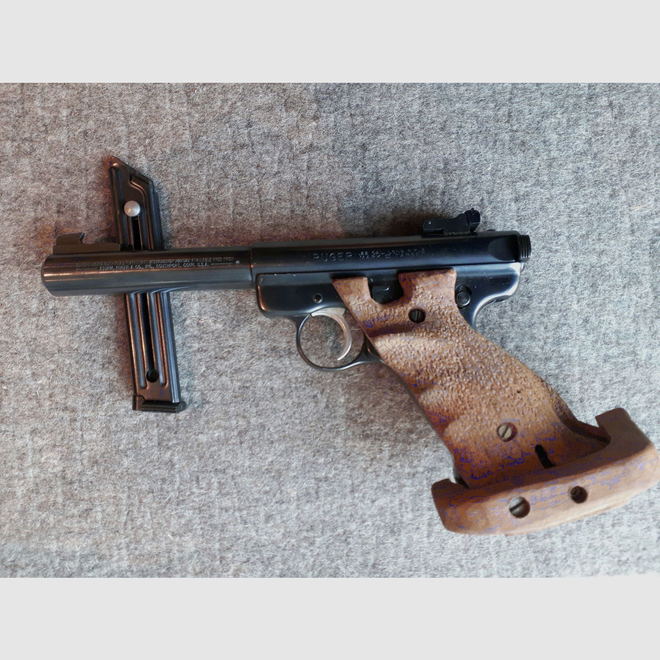 KK Pistole Ruger Mk. II.