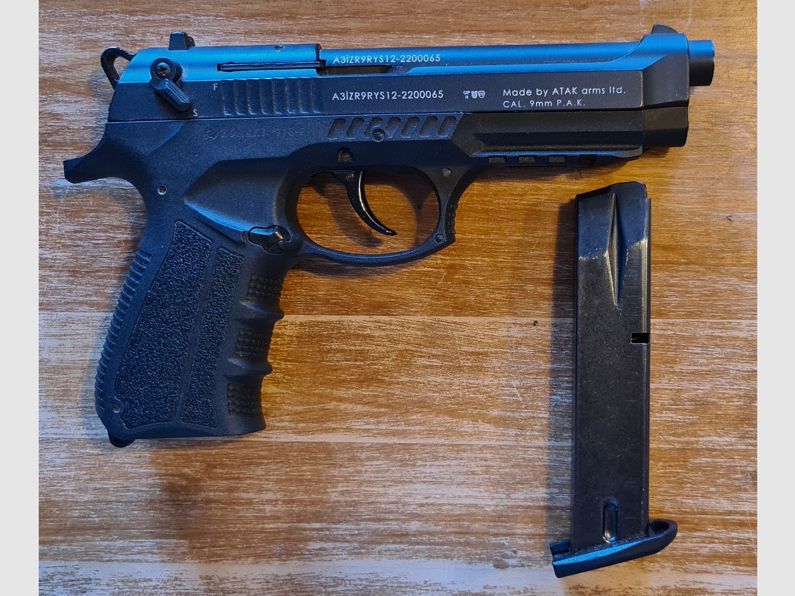 Zoraki 918-P con accessori completi