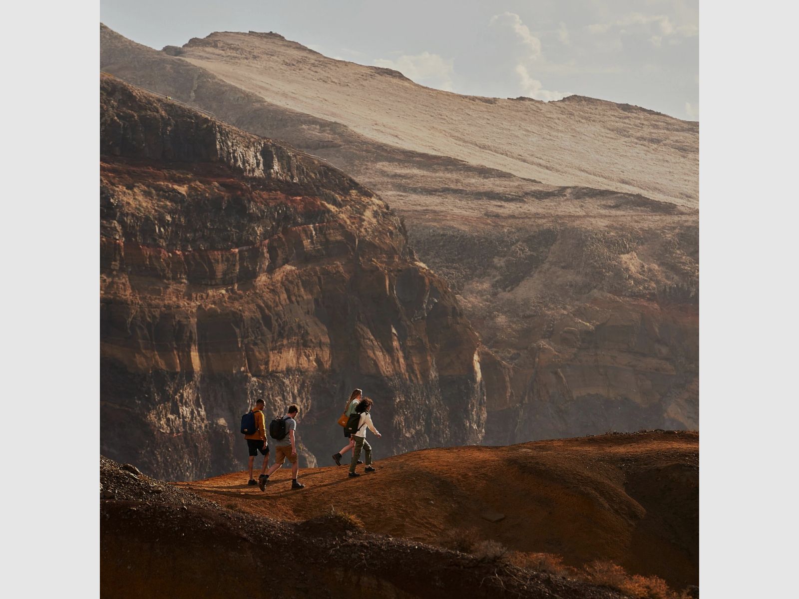 T-shirt FJÄLLRÄVEN Fox M Gris Mélangé