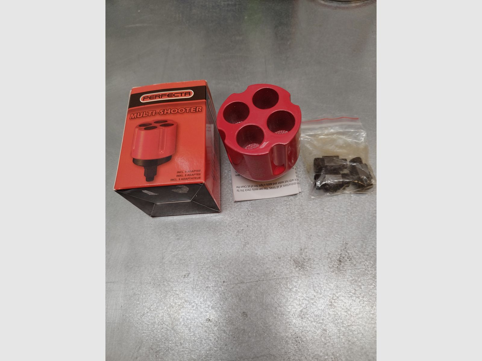 Umarex Perfecta Multi Shooter 4-fach con 3 adaptadores Tipo I,K,C !!!Producto nuevo!!!