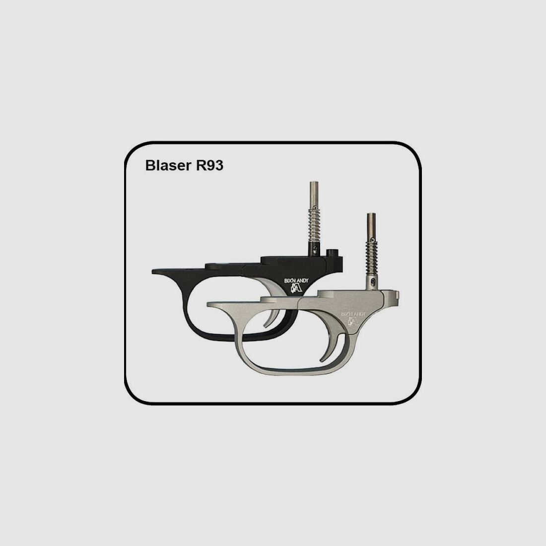 BIX'n Andy Tuning/Ersatzteil f. Langwaffe Abzug ATZL Jagd f. BLASER R93 Synth.(150-1200g